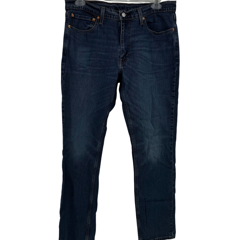 Levis 511 Slim Fit Jeans Mens 36x32 Dark Wash Blue Denim (Fits 36x31) Western